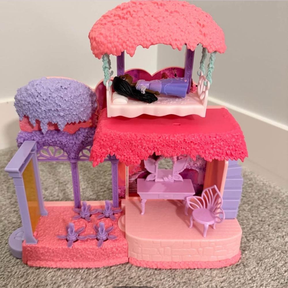 Pink and Purple Kids Toy House